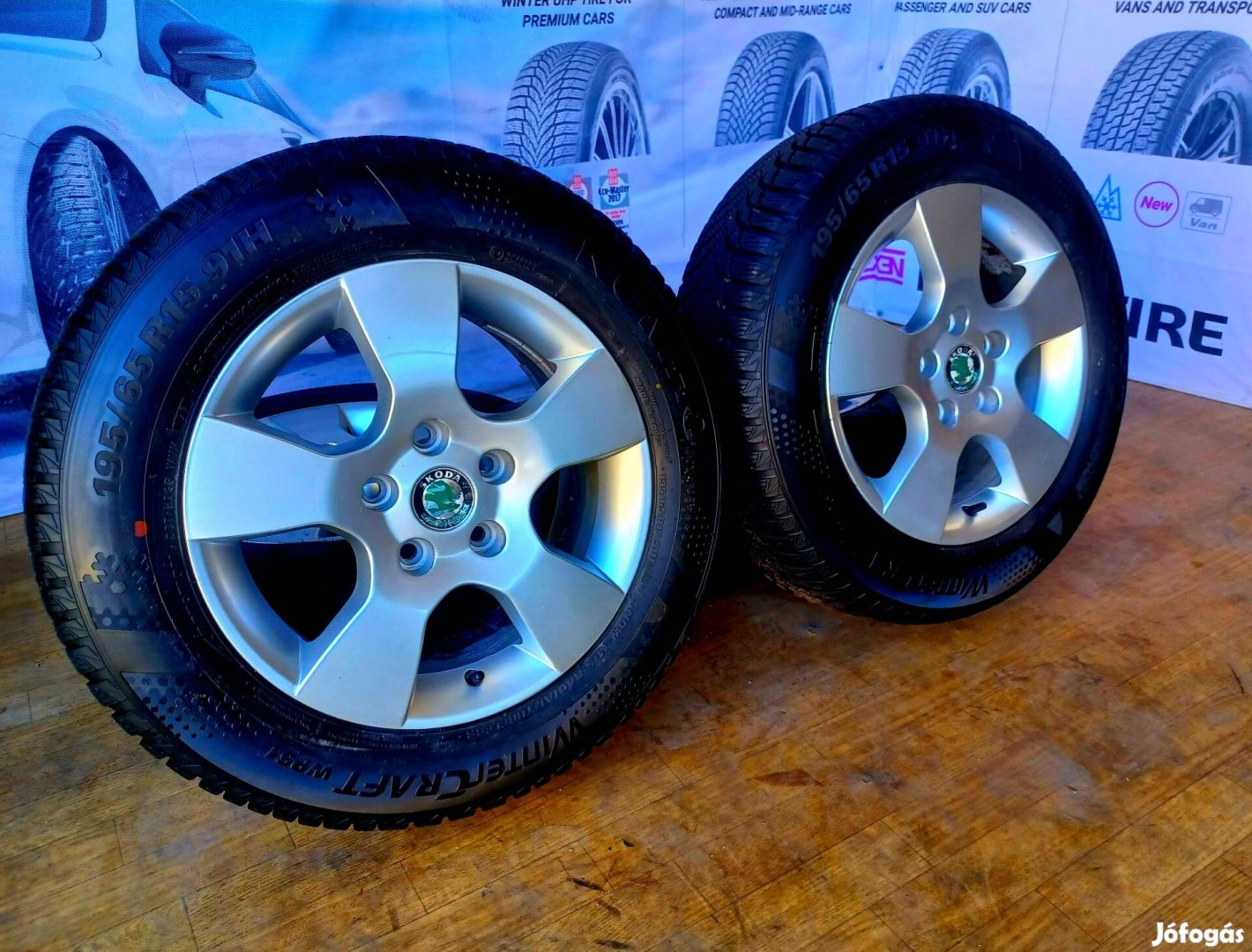 Alufelni 5x112 Octavia Passat Golf Leon 195/65r15