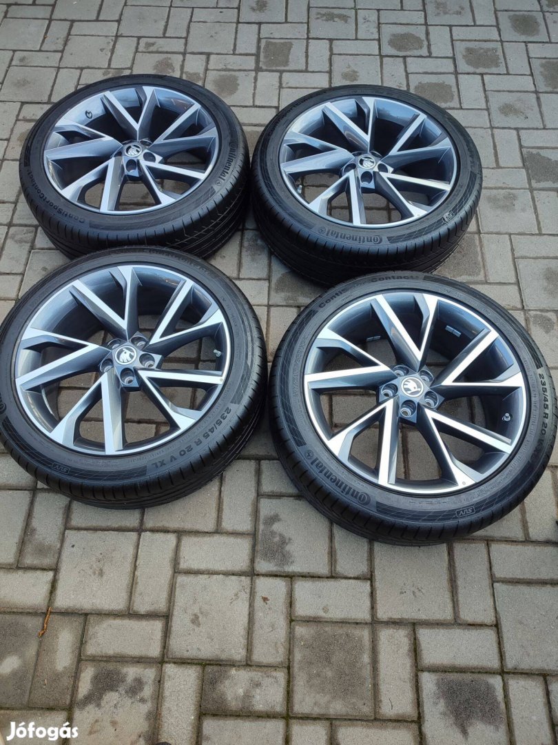 Alufelni 5x112 Skoda Kodiaq gyári új garnitúra 20"