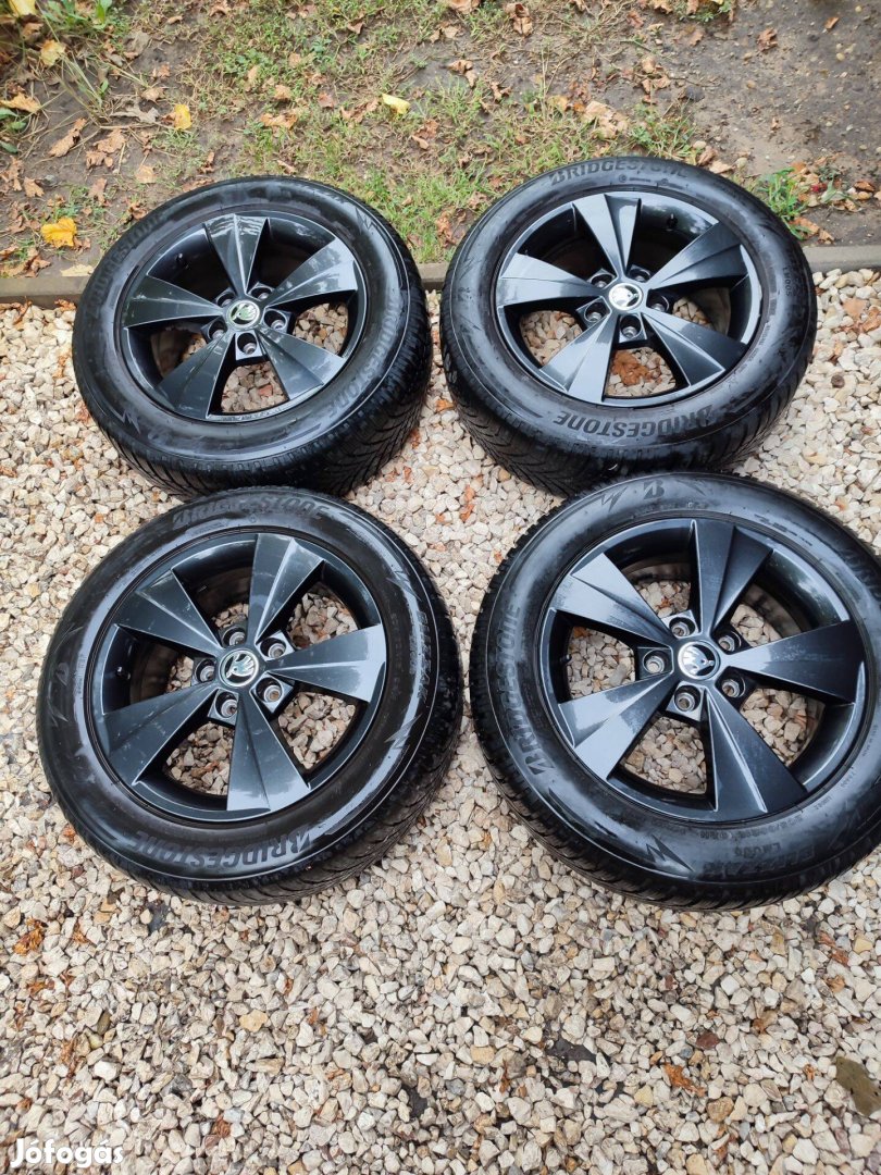 Alufelni 5x112 Skoda gyári 16"garnitúra!