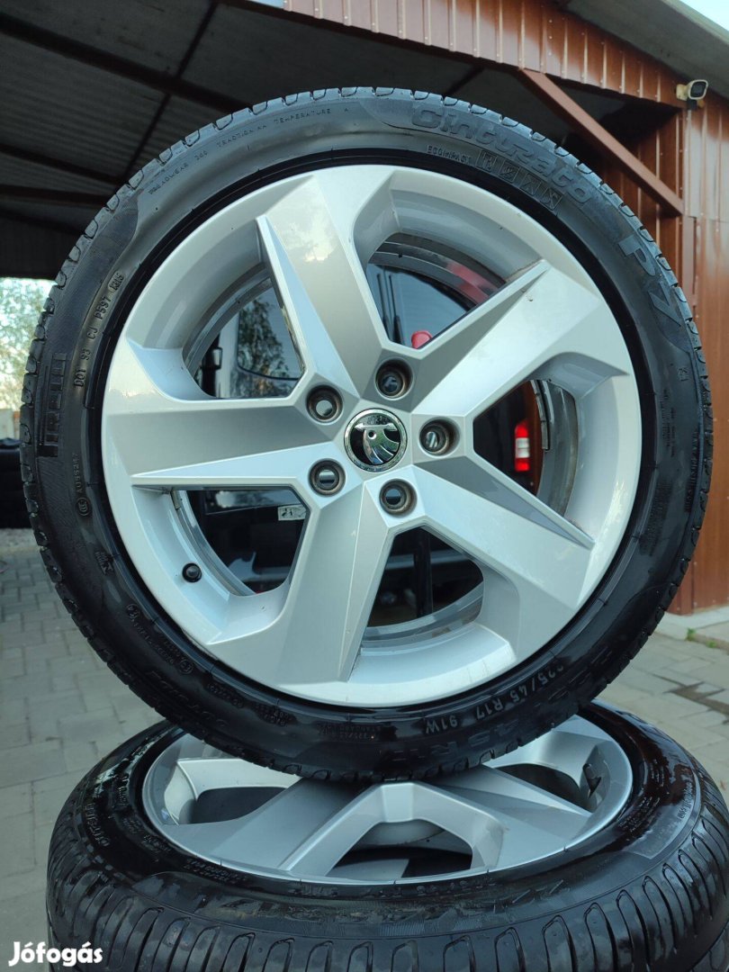 Alufelni 5x112 Skoda gyári 17"garnitúra!