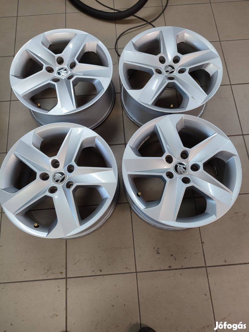 Alufelni 5x112 Skoda gyári 17"garnitúra!