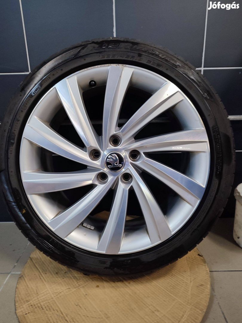 Alufelni 5x112 Skoda gyári 18"garnitúra!