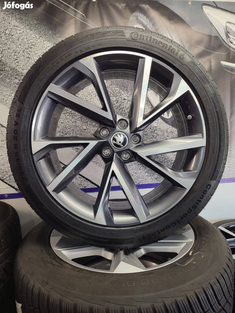 Alufelni 5x112 Skoda gyári új 20"garnitúra!