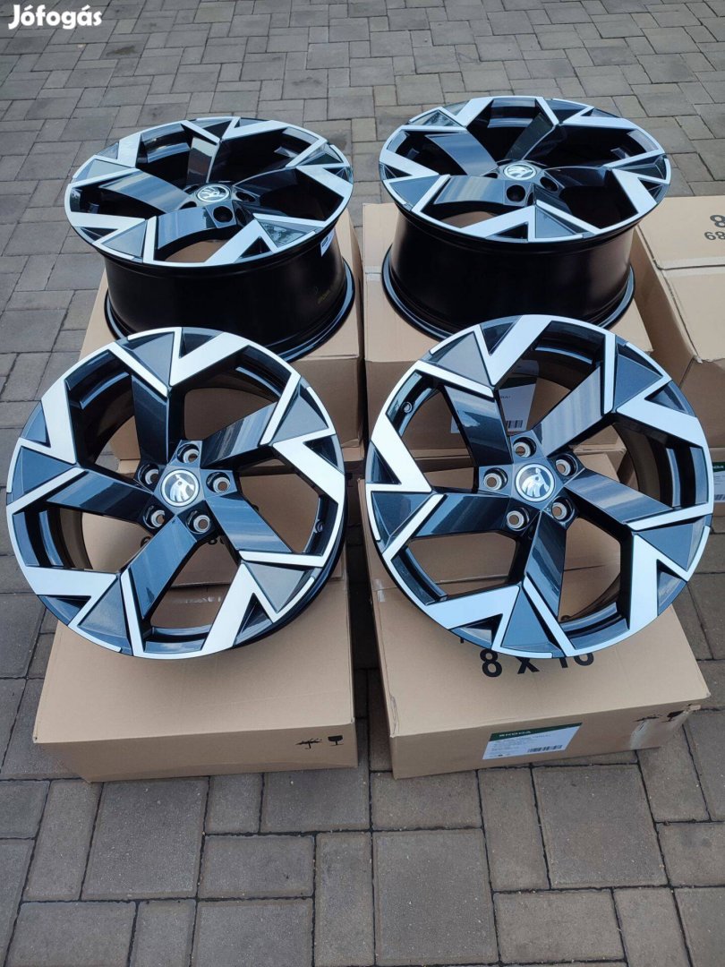Alufelni 5x112 Skoda gyári új garnitúra 18"