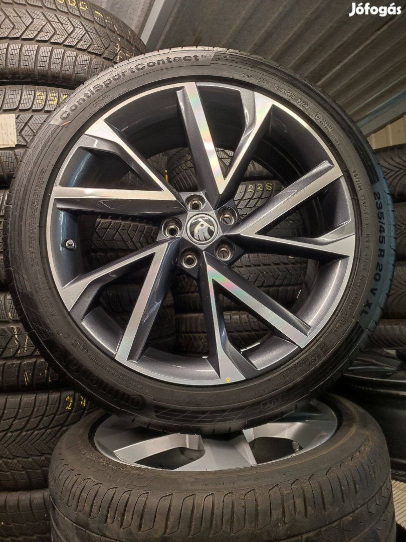 Alufelni 5x112 Skoda gyári új garnitúra 20"