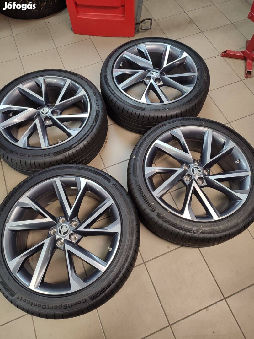 Alufelni 5x112 Skoda gyári új nyári garnitúra 20"