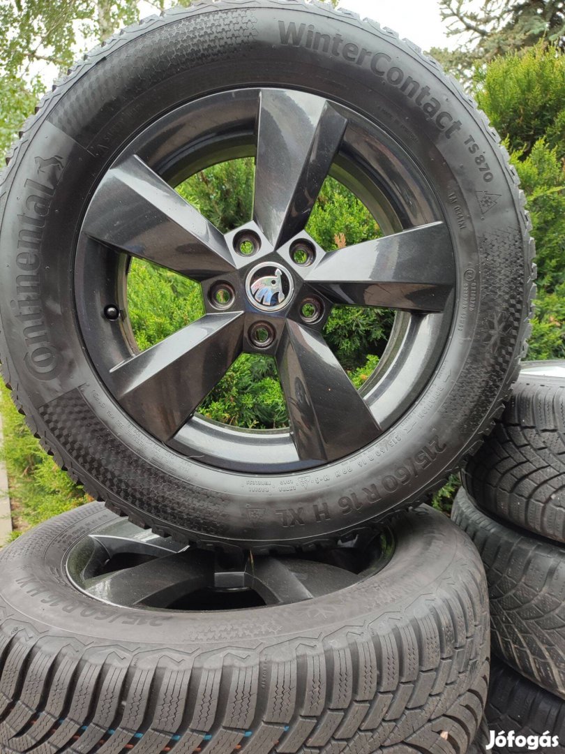 Alufelni 5x112 Skoda gyári újszerű garnitúra 16"