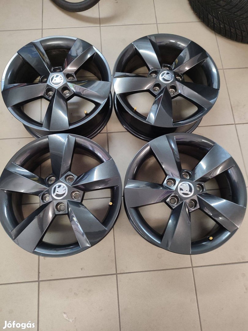 Alufelni 5x112 Skoda gyári újszerű garnitúra 16"