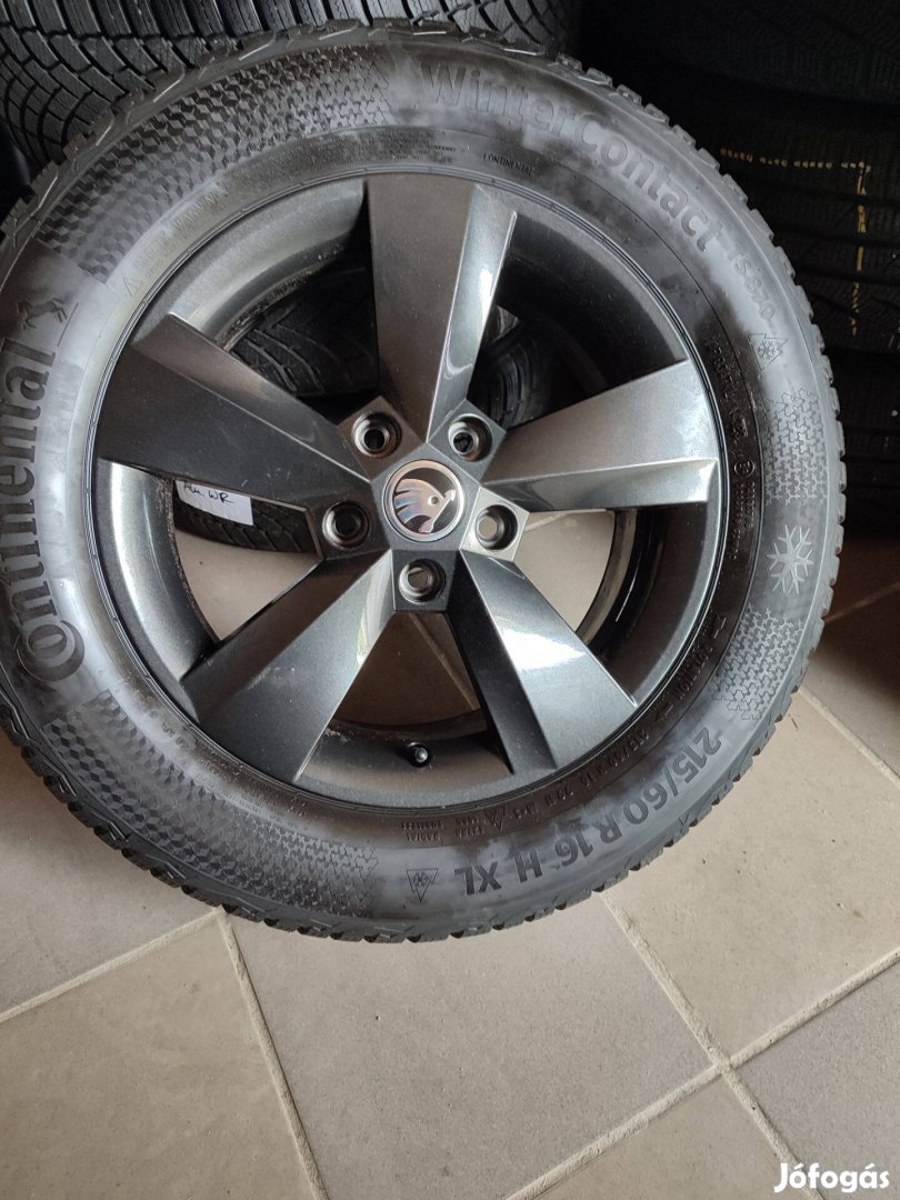 Alufelni 5x112 Skoda gyári újszerű garnitúra 16"