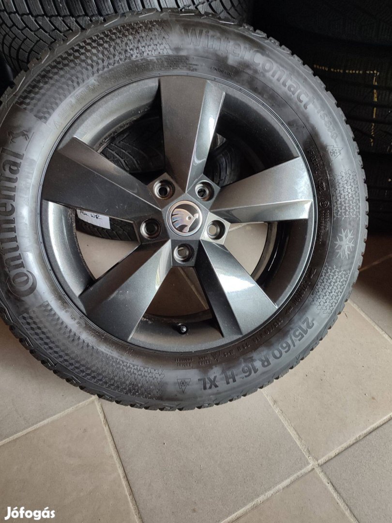 Alufelni 5x112 Skoda gyári újszerű garnitúra 16"