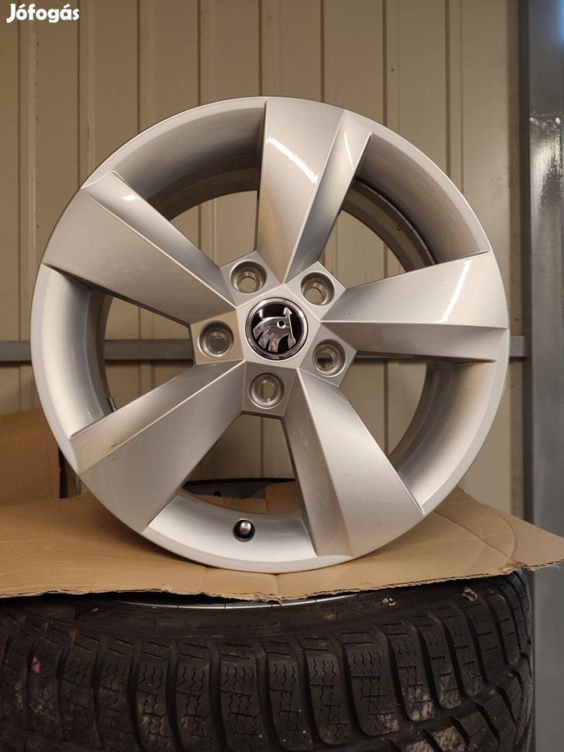 Alufelni 5x112 Skoda gyári újszerű garnitúra 17"