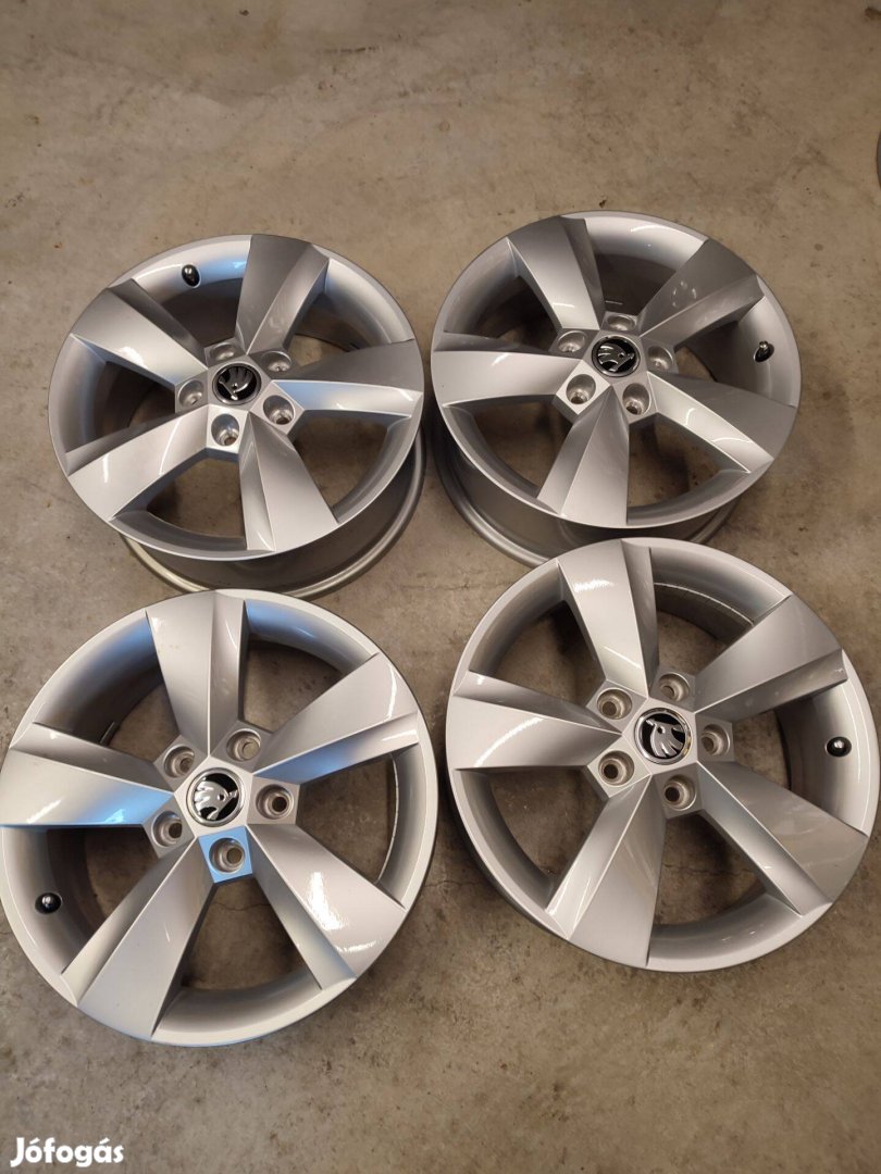 Alufelni 5x112 Skoda gyári újszerű garnitúra 17"