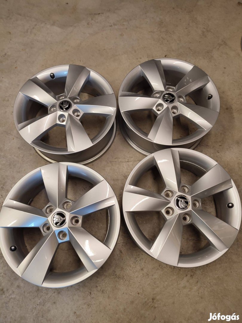 Alufelni 5x112 Skoda gyári újszerű garnitúra 17"