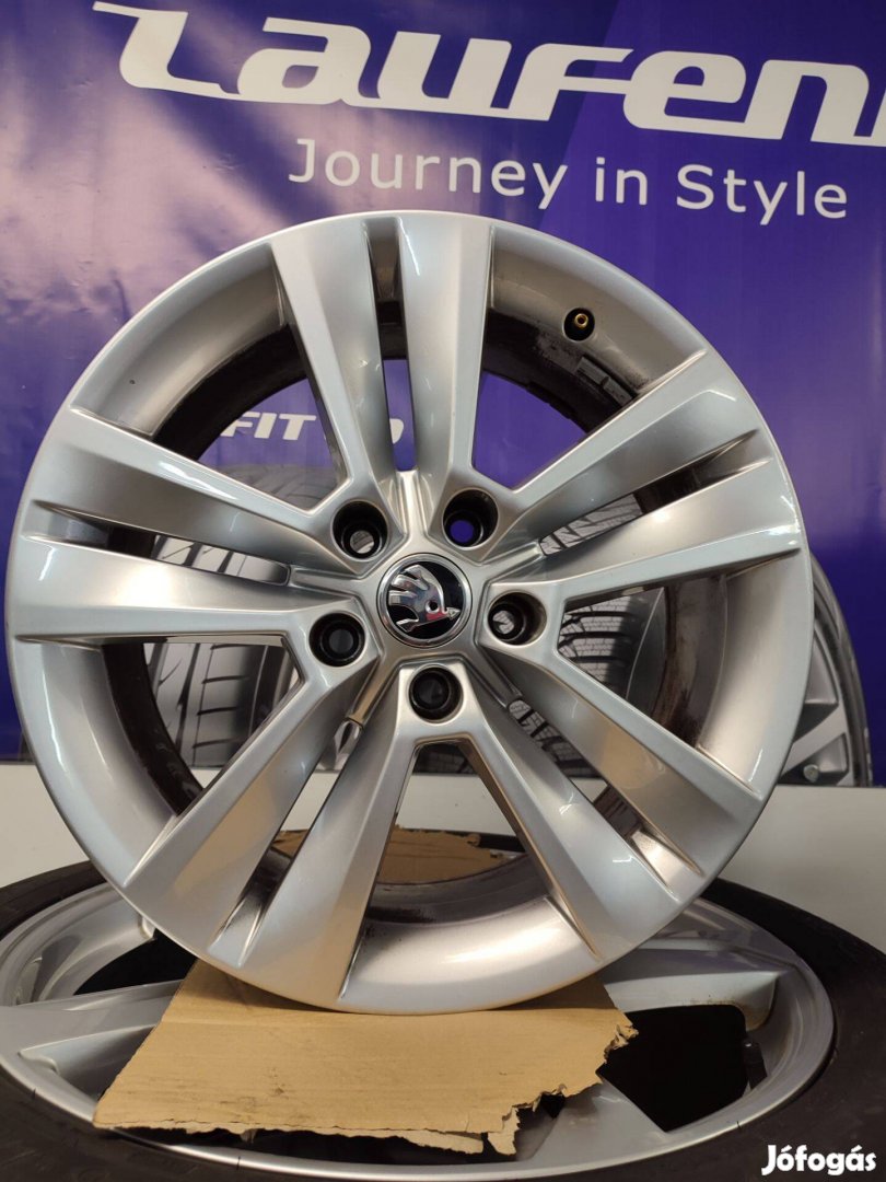 Alufelni 5x112 Skoda gyári újszerű garnitúra 18