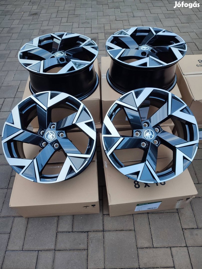 Alufelni 5x112 Skoda gyári vadonatúj 18"garnitúra!