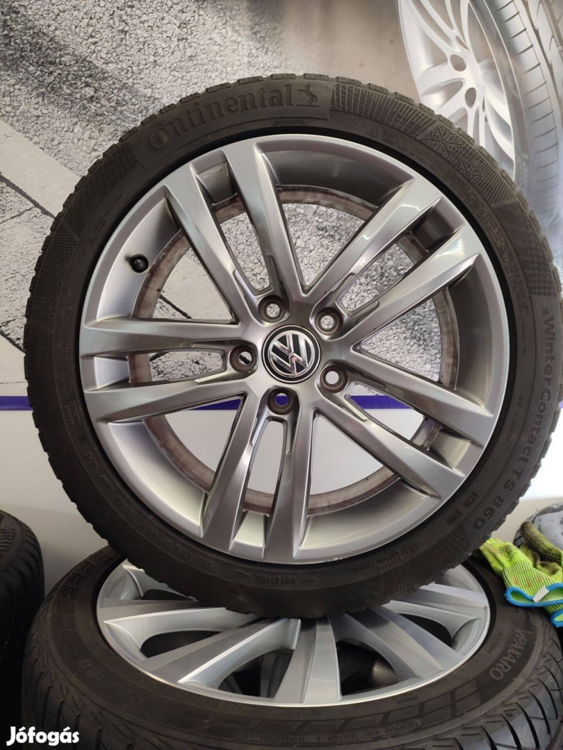 Alufelni 5x112 Volkswagen Golf gyári 17"garnitúra!