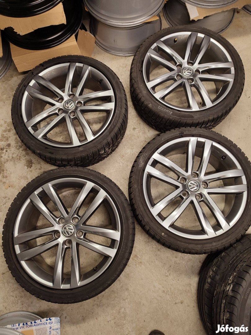 Alufelni 5x112 Volkswagen Golf gyári 18"garnitúra!