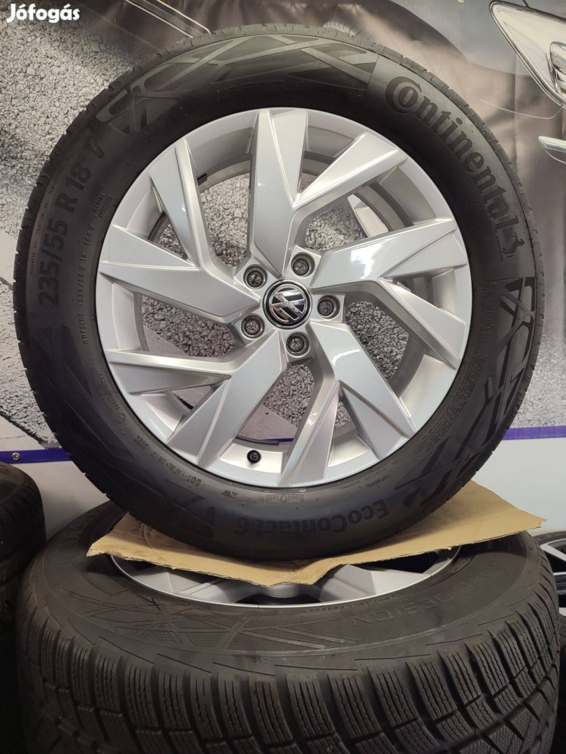 Alufelni 5x112 Volkswagen Tiguan gyári 18"garnitúra!