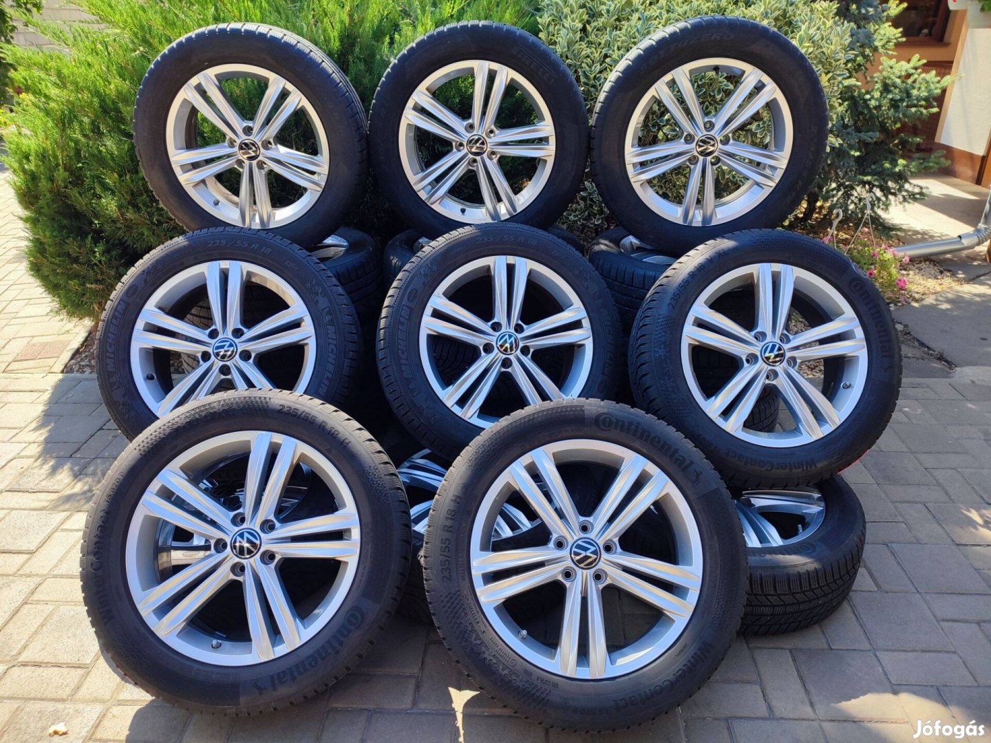 Alufelni 5x112 Volkswagen Tiguan gyári 18"garnitúrák!