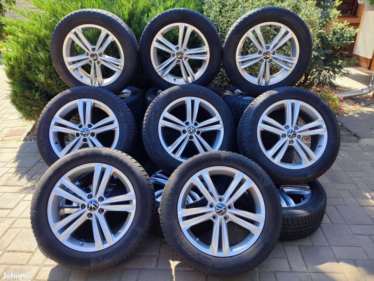 Alufelni 5x112 Volkswagen Tiguan gyári 18"garnitúrák!