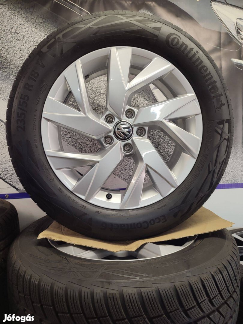 Alufelni 5x112 Volkswagen Tiguan gyári újszerű garnitúra 18"