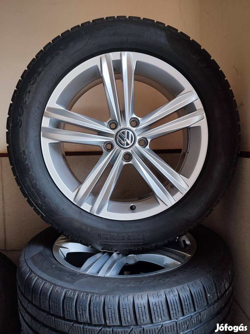 Alufelni 5x112 Volkswagen Tiguan gyári újszerű garnitúra 18"méretben!