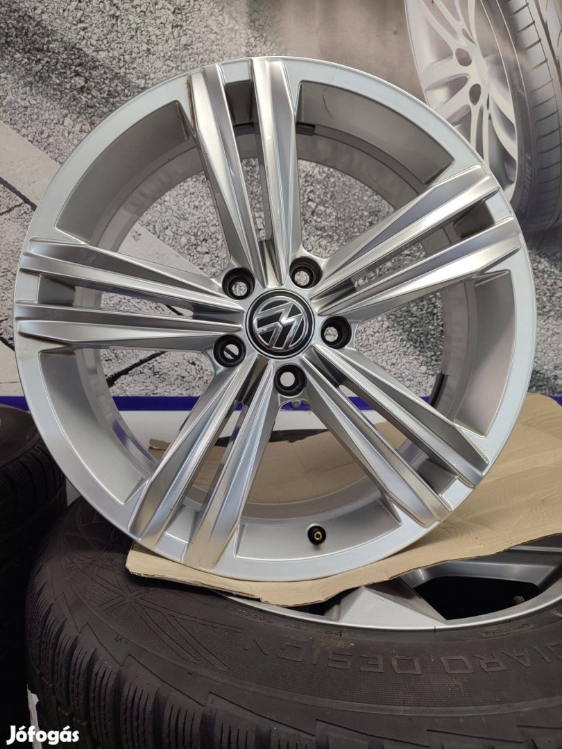 Alufelni 5x112 Volkswagen Tiguan gyári újszerű garnitúra 18"méretben!