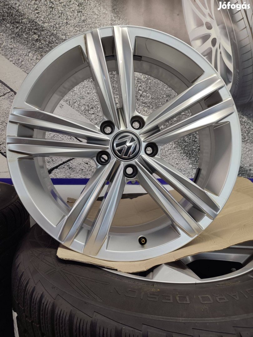 Alufelni 5x112 Volkswagen Tiguan gyári újszerű garnitúra 18"méretben!