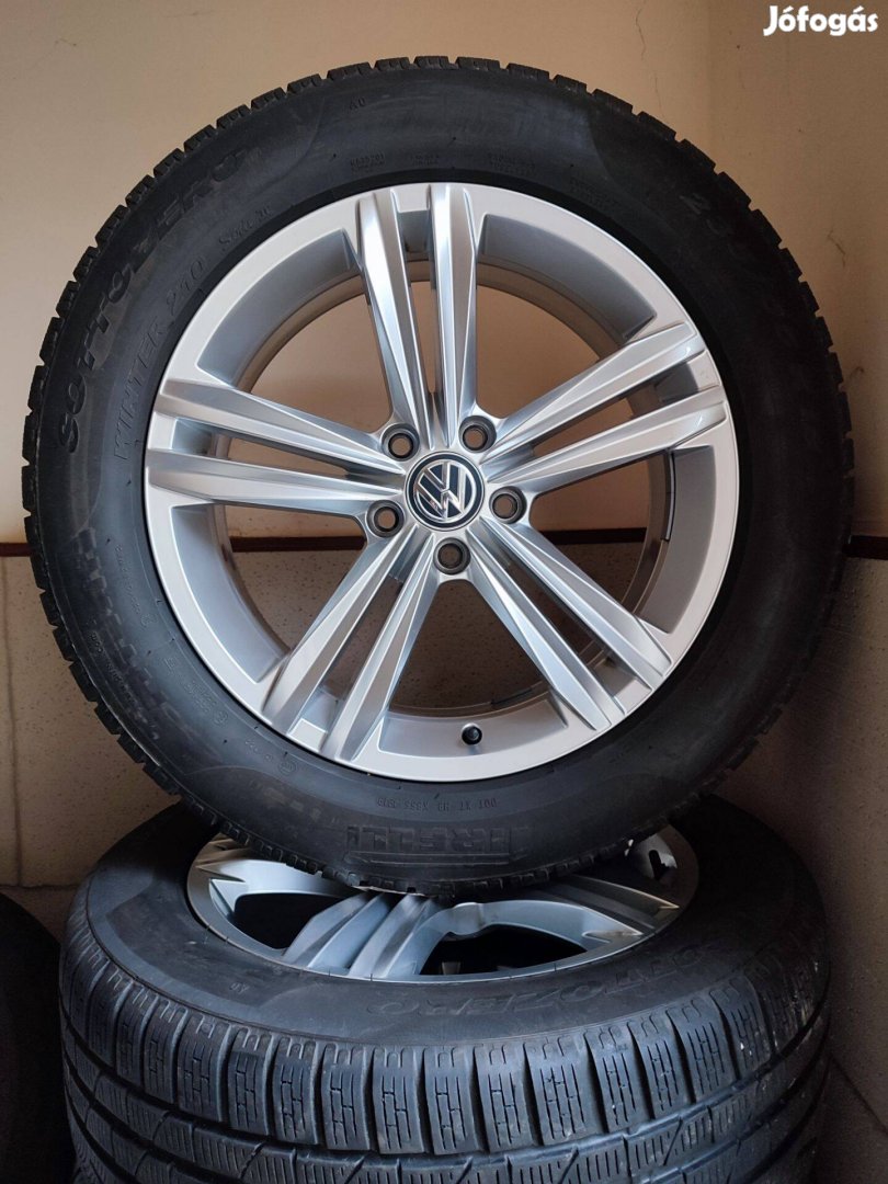 Alufelni 5x112 Volkswagen Tiguan gyári újszerű téli garnitúra 18"