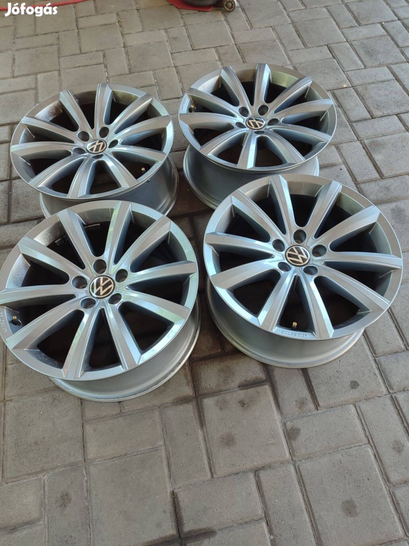 Alufelni 5x112 Volkswagen Touareg gyári újszerű garnitúra 18"méretben!