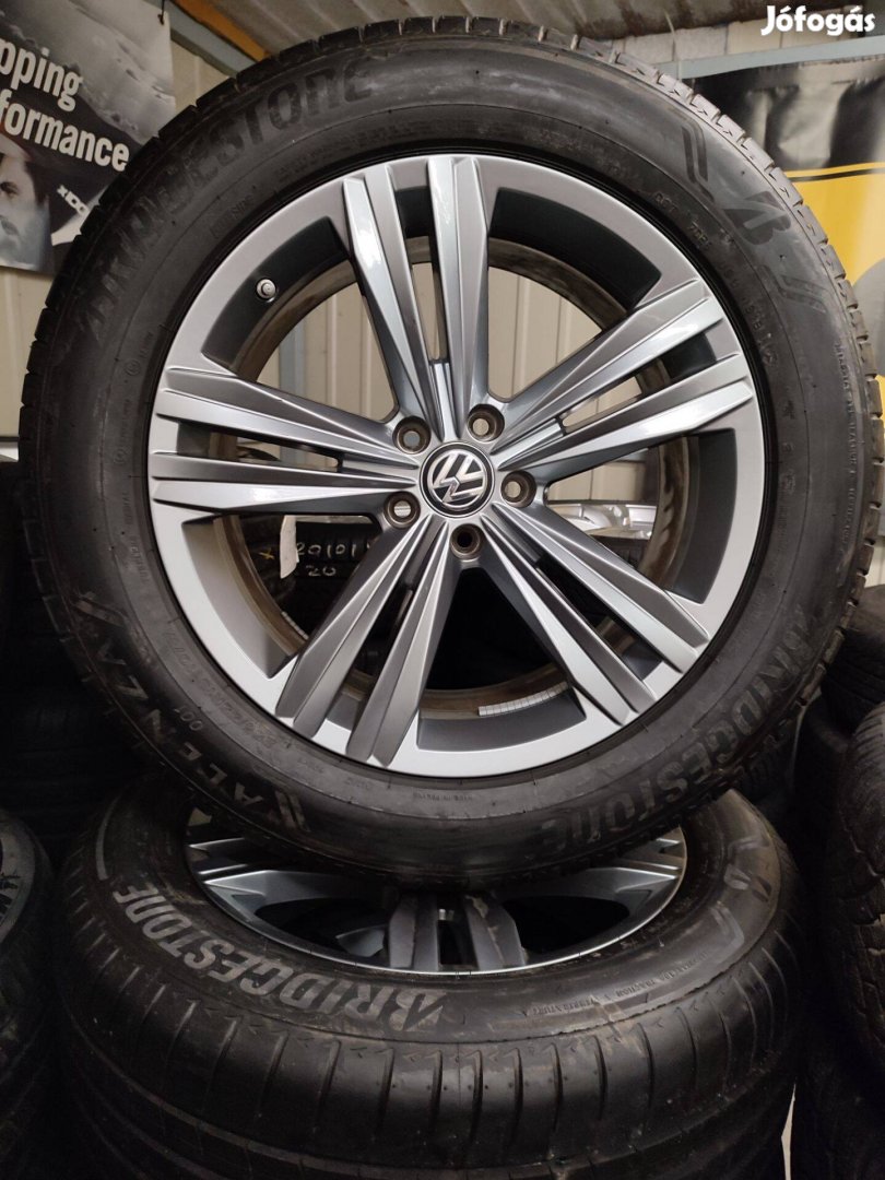 Alufelni 5x112 Volkswagen Touareg gyári újszerű garnitúra 18"méretben!