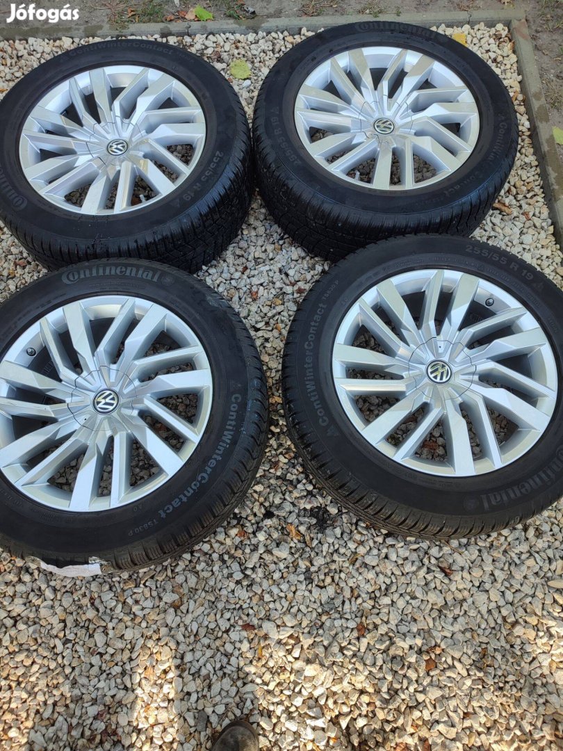 Alufelni 5x112 Volkswagen Touareg gyári újszerű garnitúra 19"méretben!