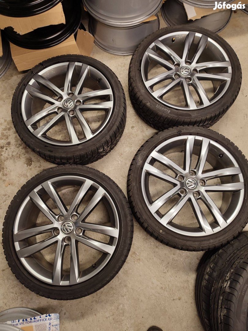 Alufelni 5x112 Volkswagen gyári garnitúra 18"méretben!