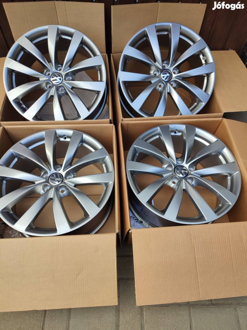 Alufelni 5x112 Volkswagen gyári új 19"garnitúra!