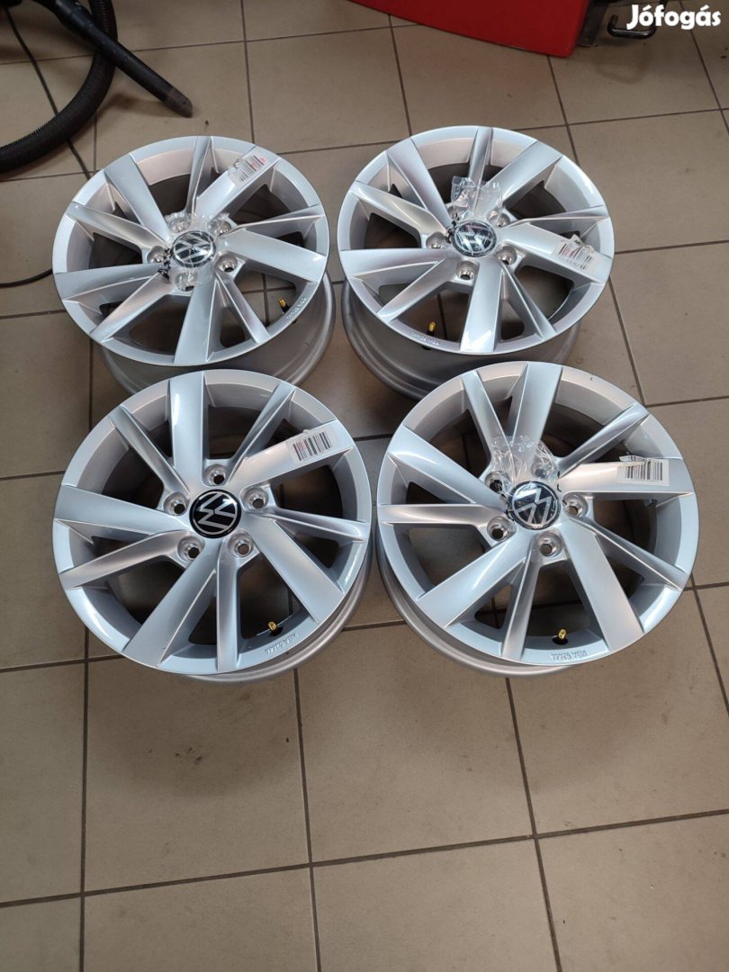 Alufelni 5x112 Volkswagen gyári új garnitúra 15"méretben!