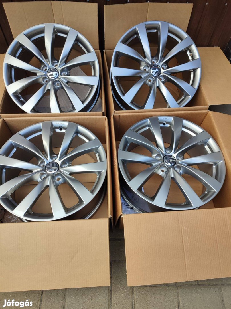 Alufelni 5x112 Volkswagen gyári új garnitúra 19"méretben!