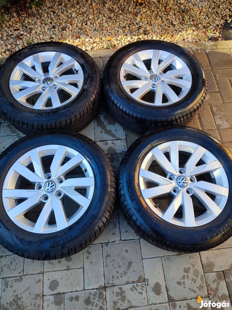 Alufelni 5x112 Volkswagen gyári újszerű garnitúra 16"méretben!