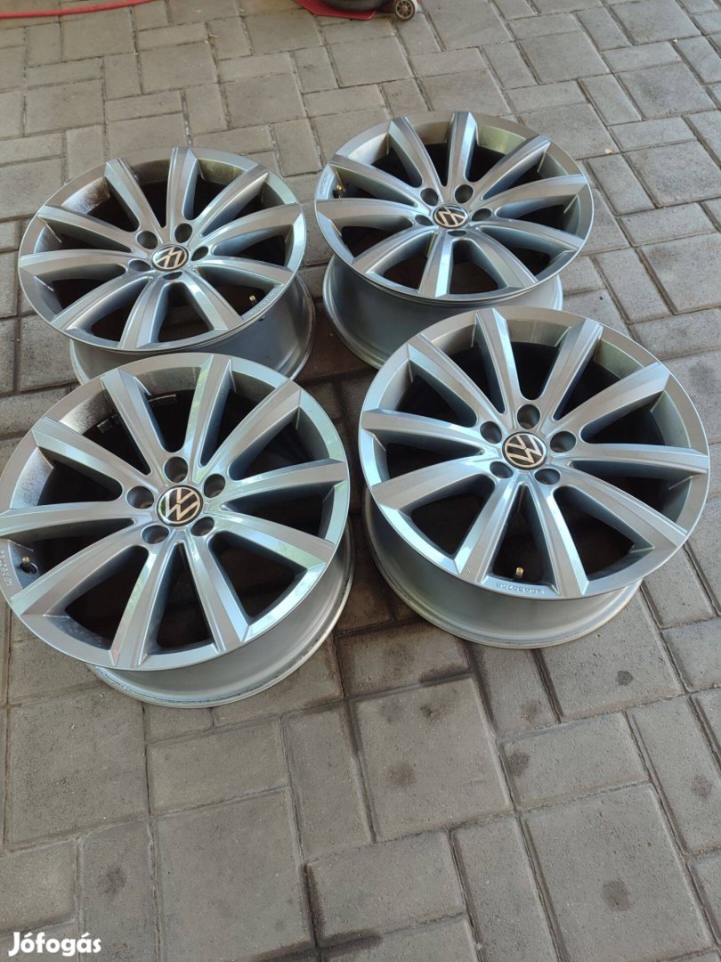 Alufelni 5x112 Volkswagen gyári újszerű garnitúra 18"méretben!