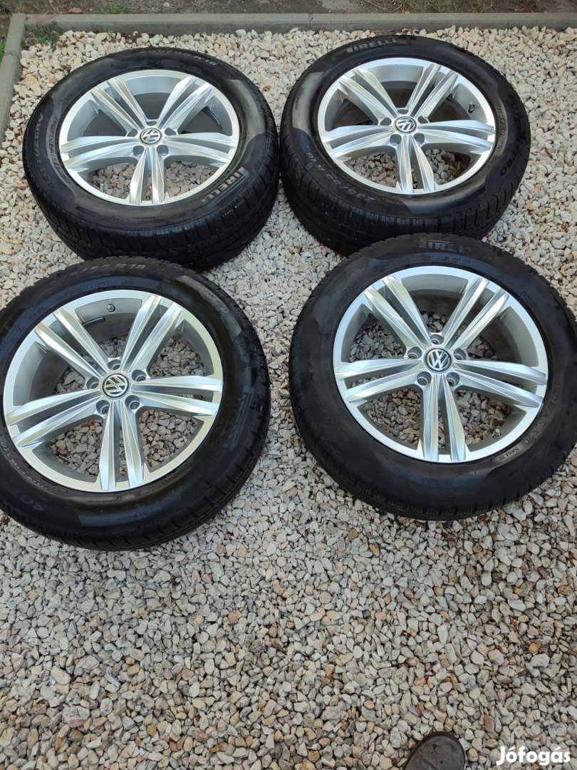 Alufelni 5x112 Volkswagen gyári újszerű garnitúra 18"méretben!