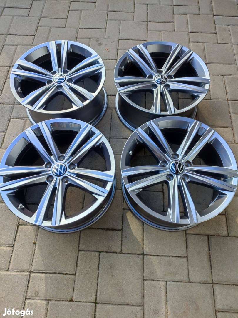 Alufelni 5x112 Volkswagen gyári újszerű garnitúra 18"méretben!