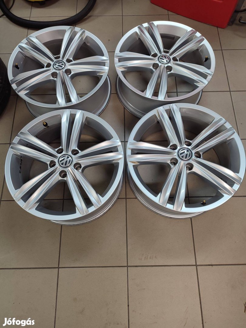 Alufelni 5x112 Volkswagen gyári újszerű garnitúra 18"méretben!