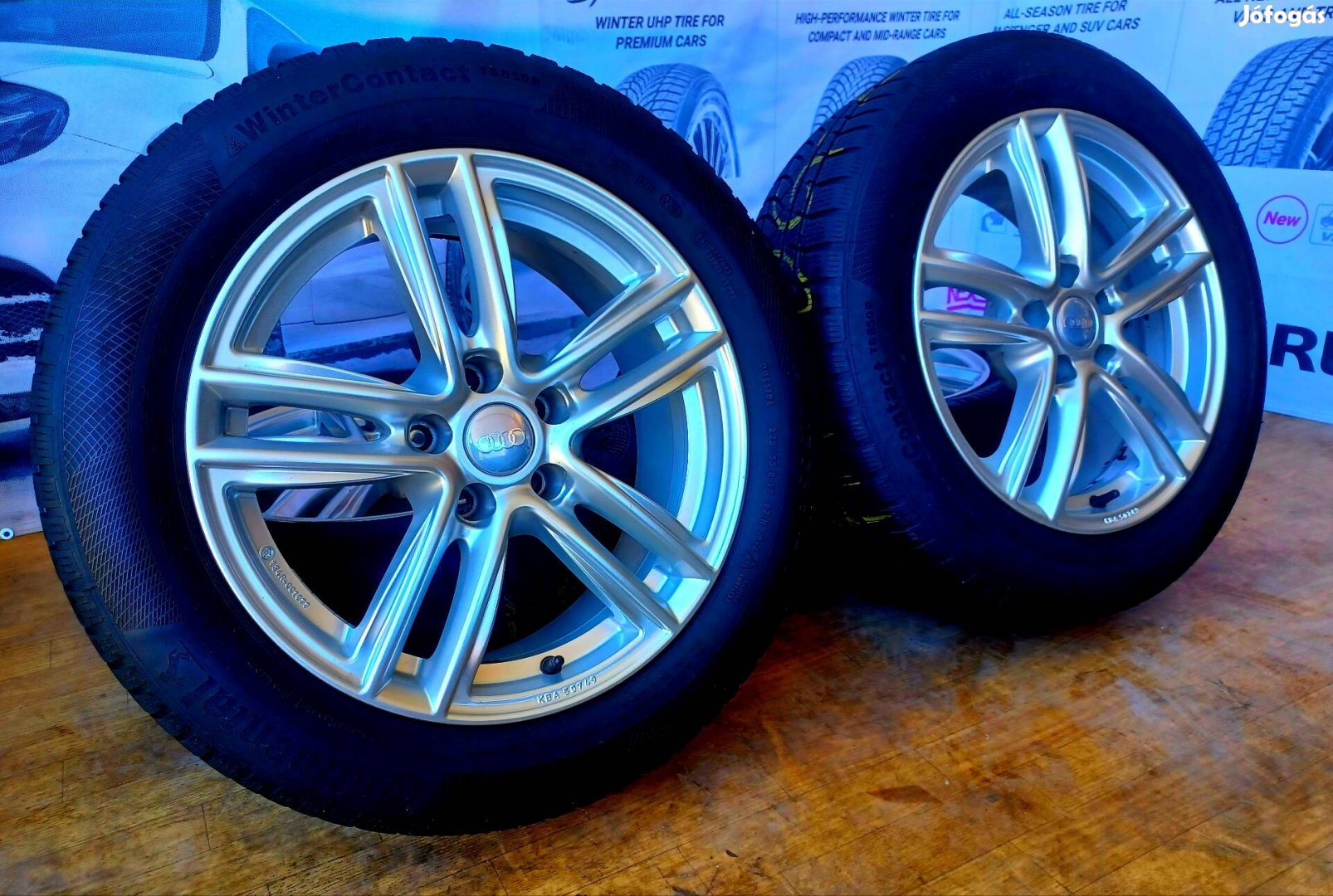 Alufelni Audi A5 Skoda Wv 5x112 7.5x17 225/55r17 téli