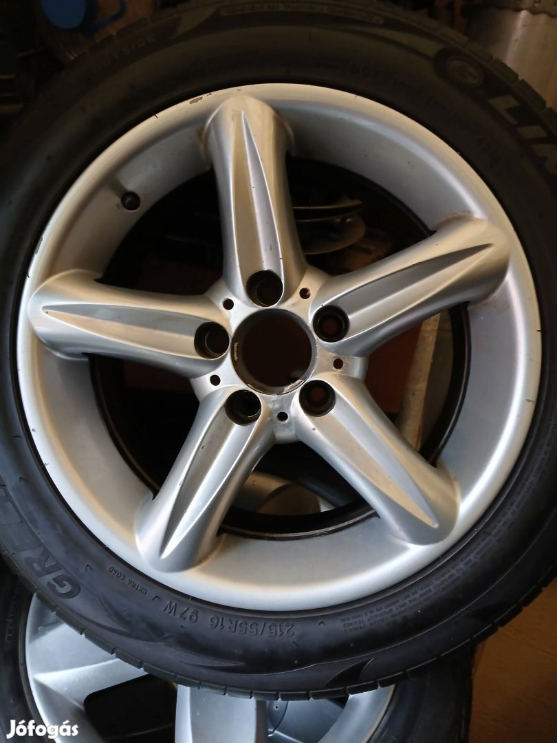 Alufelni Dotz szerelt 5x112x16. 