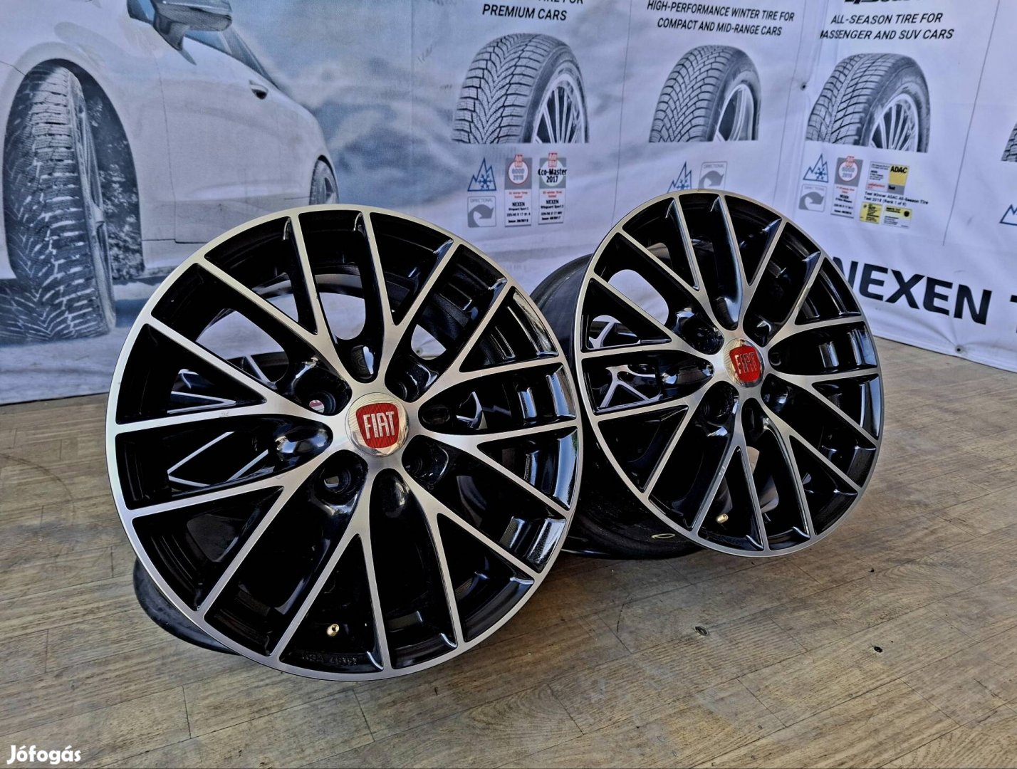 Alufelni Fiat 500 stb 4x98 6.5x15 et33