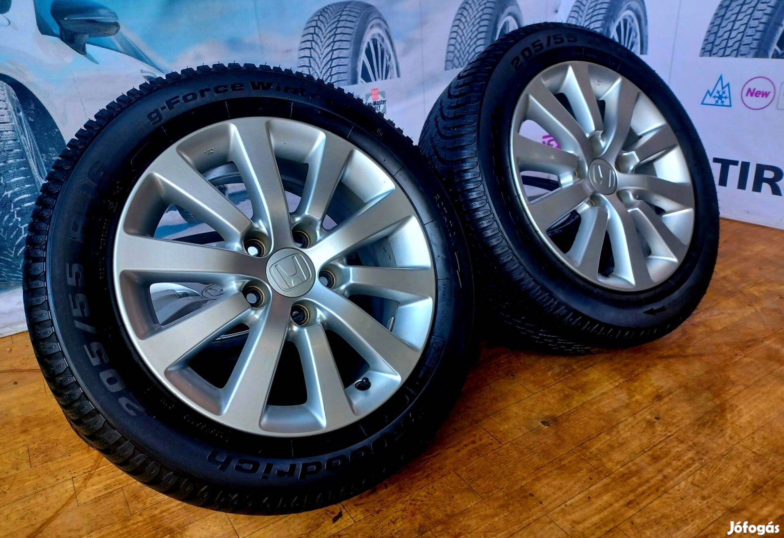 Alufelni Gyári Honda Civic Accord téli garnitúra 205/55r16