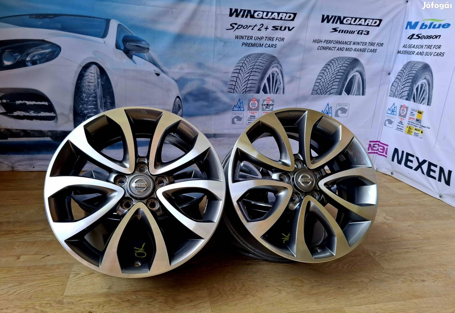 Alufelni Gyári Nissan Juke Renault Dacia 5x114.3 7x17