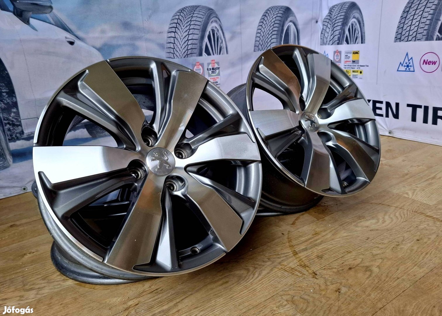 Alufelni Gyári Peugeot 2008 Crossland Citroën stb 4x108 6.5x16