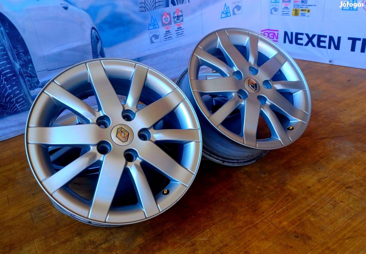 Alufelni Gyári Renault Dacia Nissan 5x114,3 6.5x16 et47 agym66mm