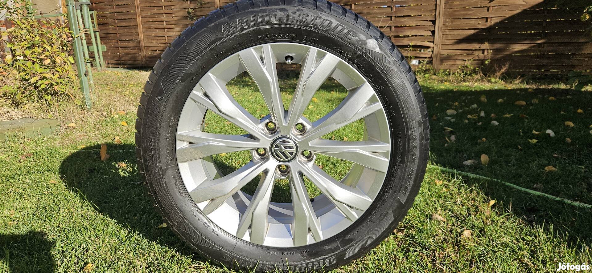 Alufelni Passat B8 - ra téli Bridgestone gumikkal