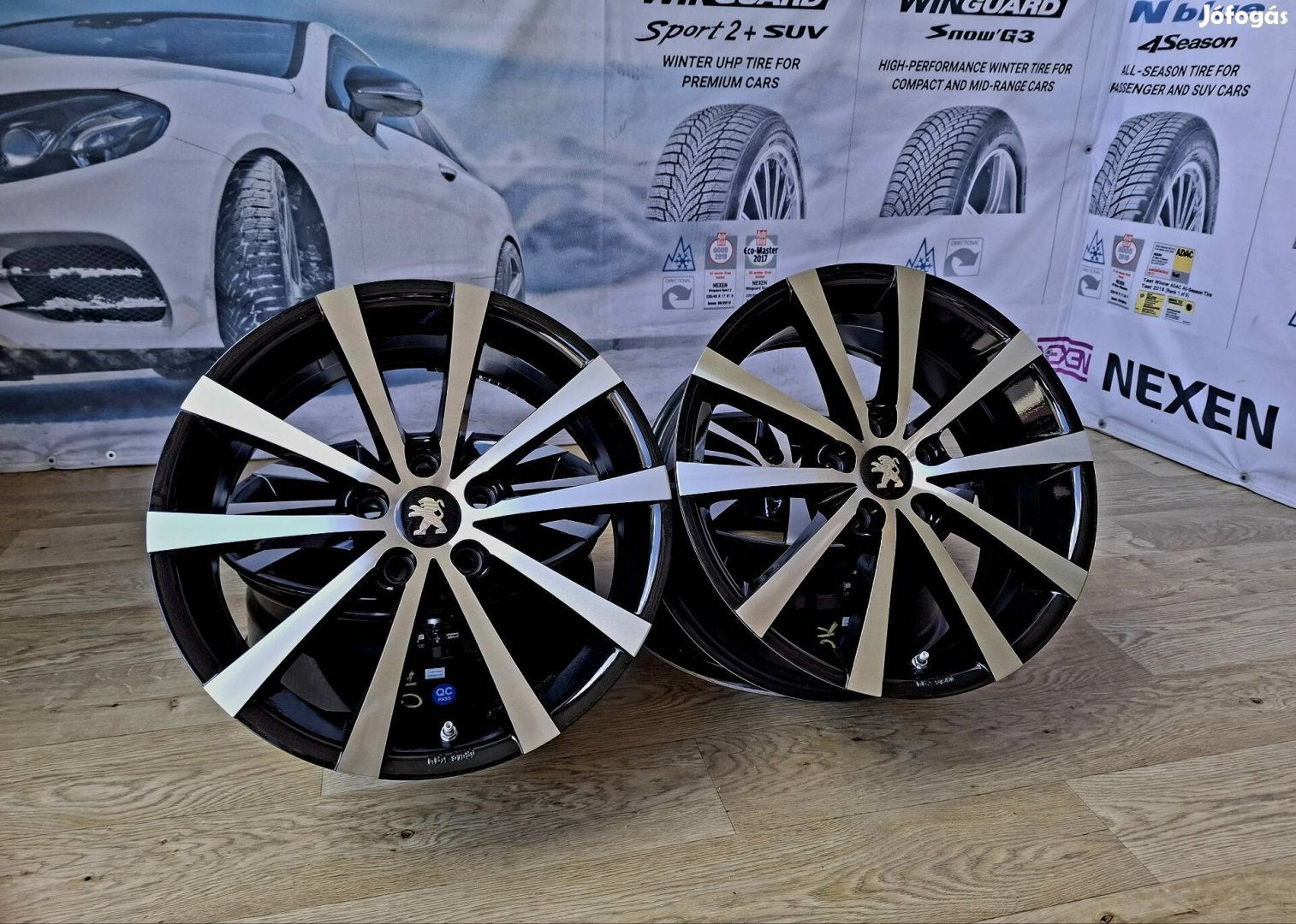 Alufelni Peugeot Citroën Volvo 5x108 7x17 et45 